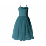 MAILEG sukienka Ballerina ciemny turkus