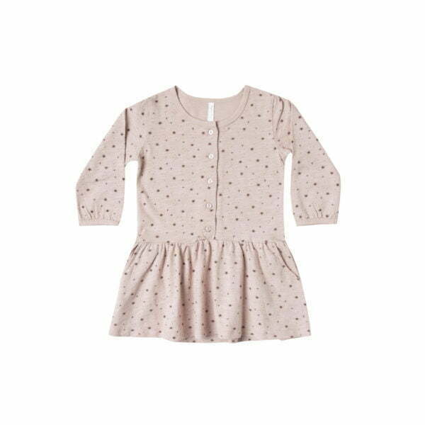 button up jersey dress scattered stars wholesale scaled