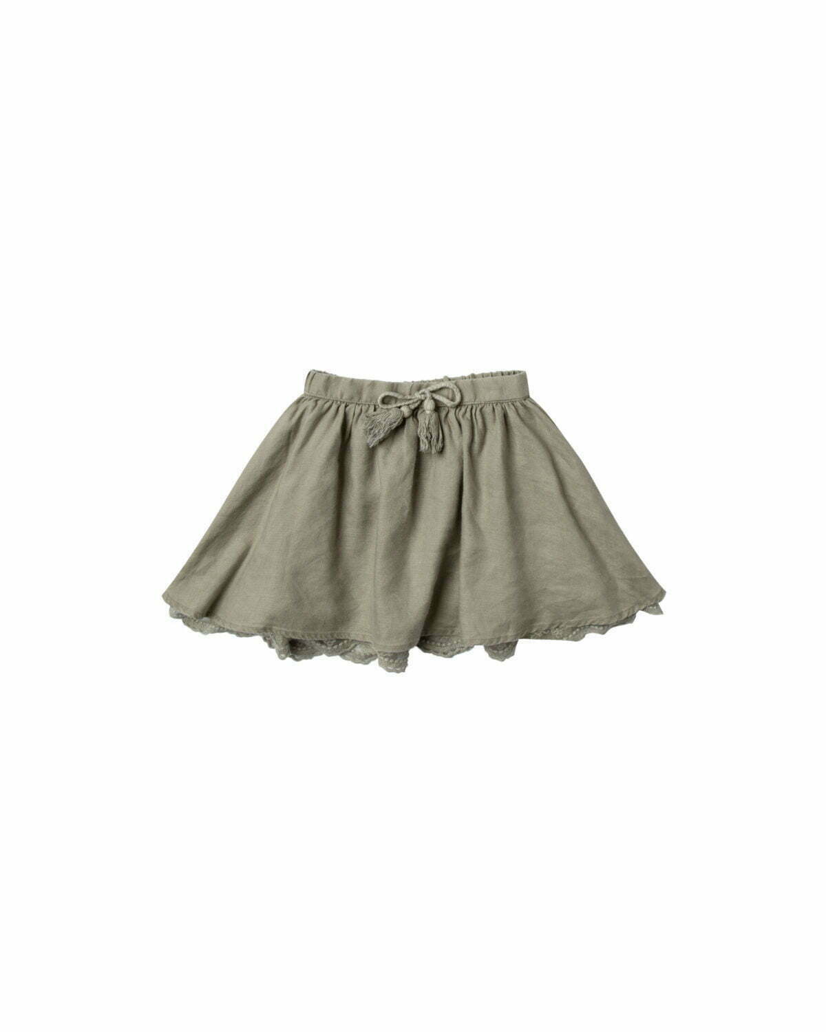 mini skirt olive  scaled