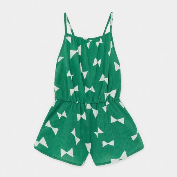 BOBO CHOSES kombinezon All Over Bow Woven Playsuit