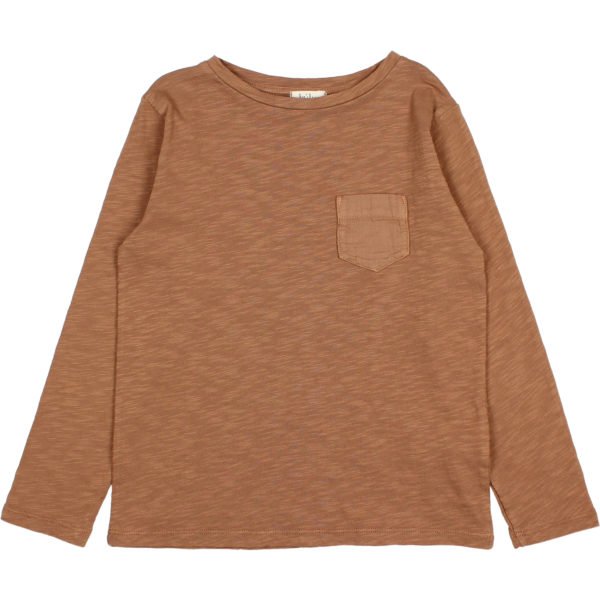 pocket tshirt muscade