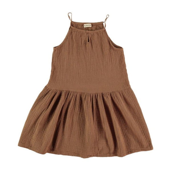 brownorganicgirldress