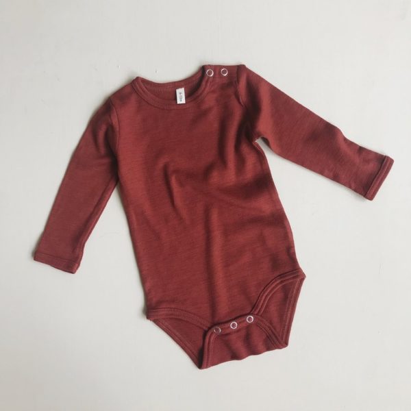 burgundy merino bodysuitsmall