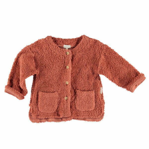coat brick sheep organic skin kid piupiuchick a