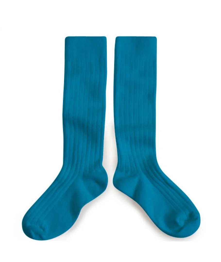 collegienpodkolanowkikneesocksjolipaonturquoiseturkusowe