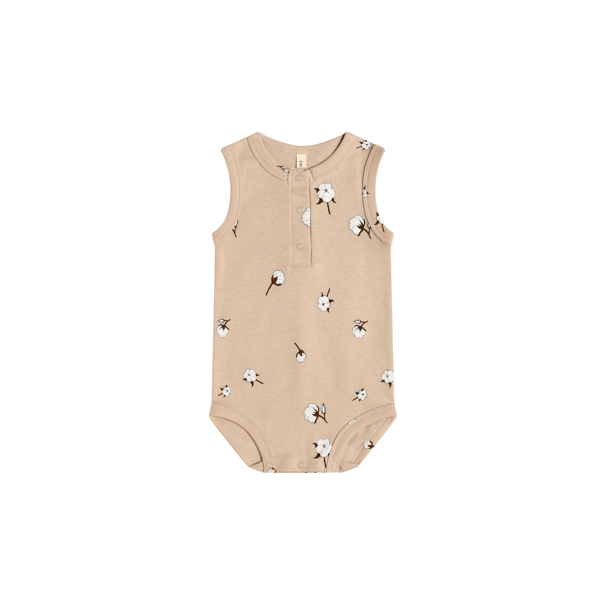 cottonfield sleeveless bodysuit white
