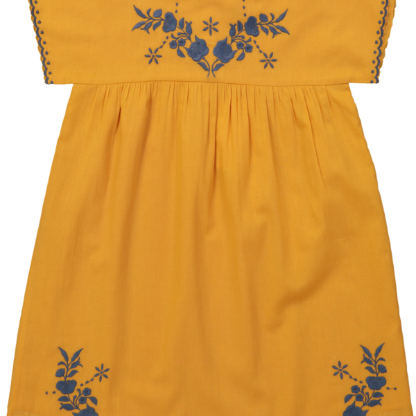 dress melinda kid cotton saffron preview