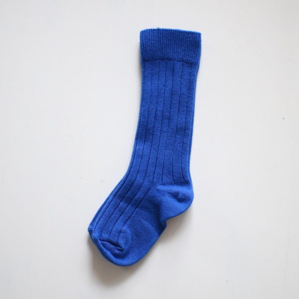 h socks bleu eclatant