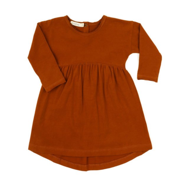 impdropshoulderdressburntorange