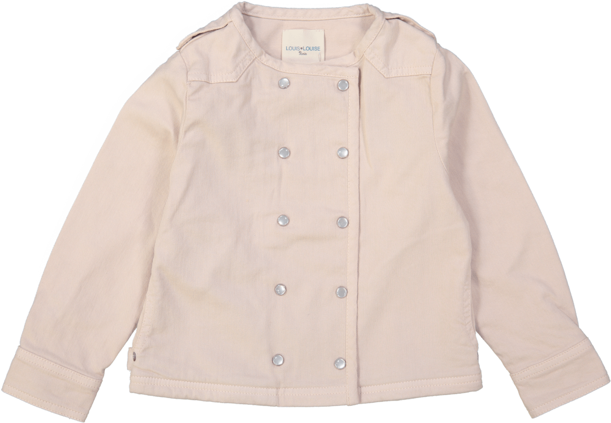 jacket luco kid dyed denim light pink   preview