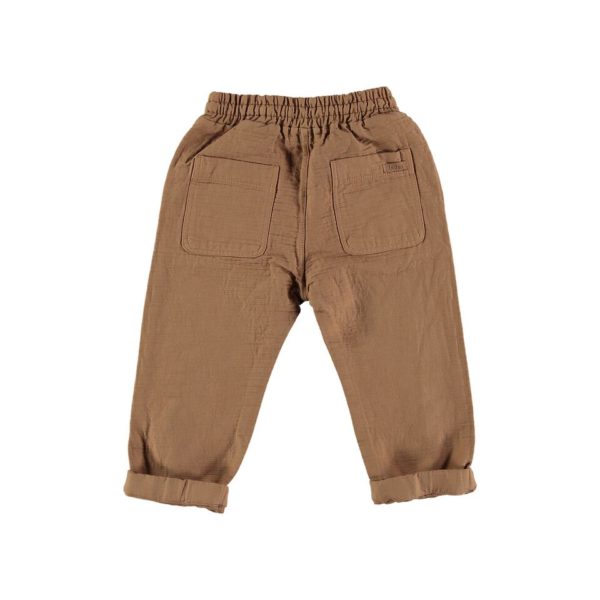 kids eric caramel back white