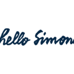 master LOGO hello simone dark blue