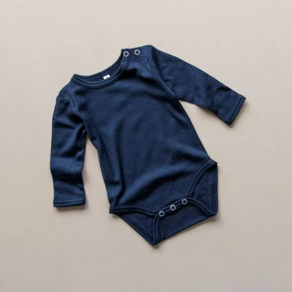 navy merino bodysuitsmall