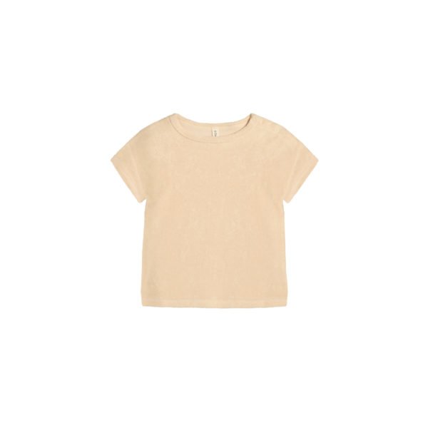 pebble terry oversize t shirt white version