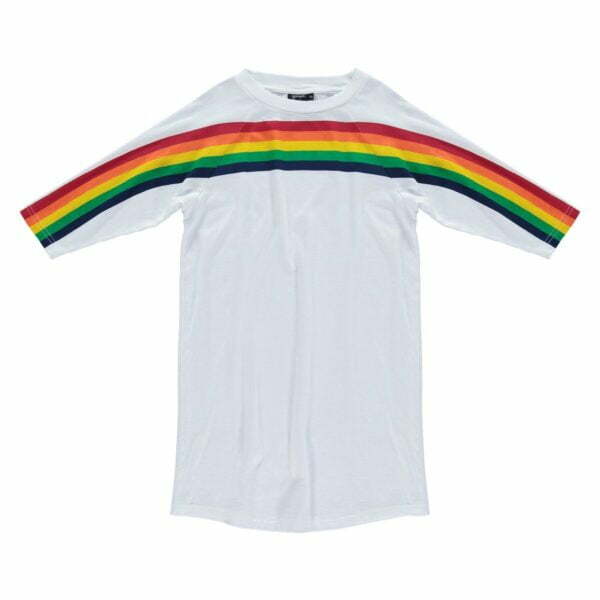 rainbow dress white  preview