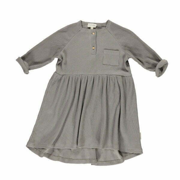 ribbed dress grey kid piupiuchick a