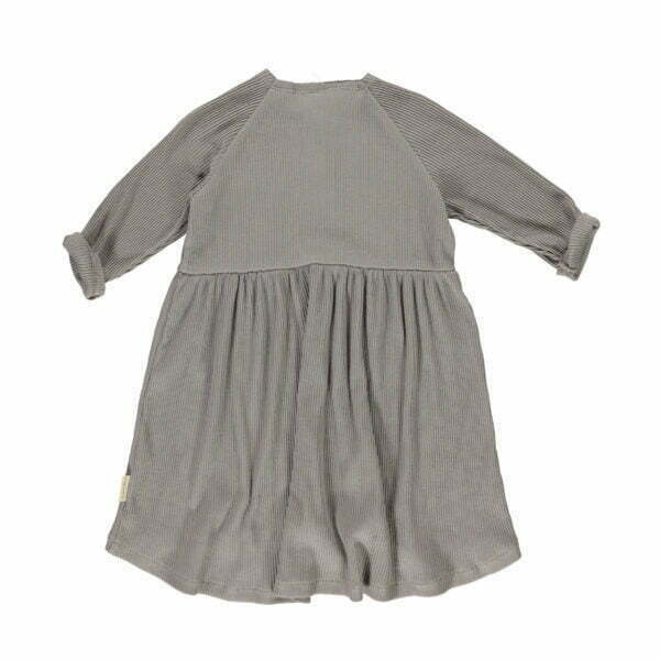 ribbed dress grey kid piupiuchick b