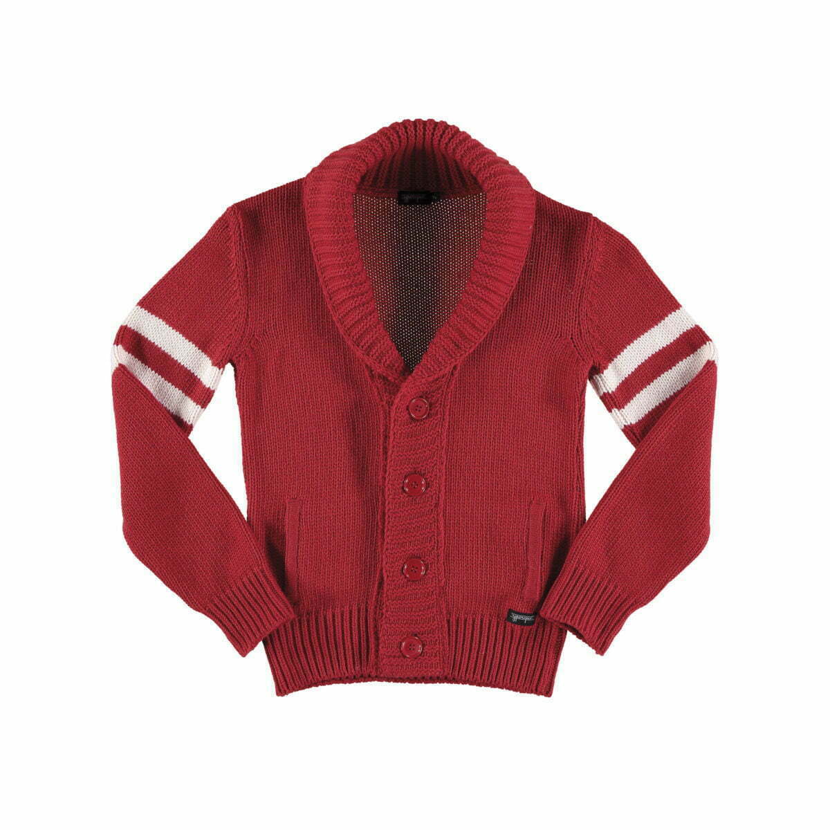 sport cardigan red