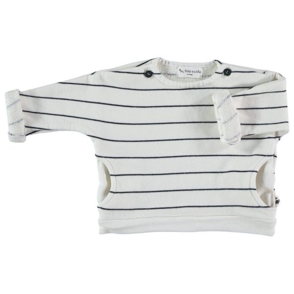 su  ivory stripes front white