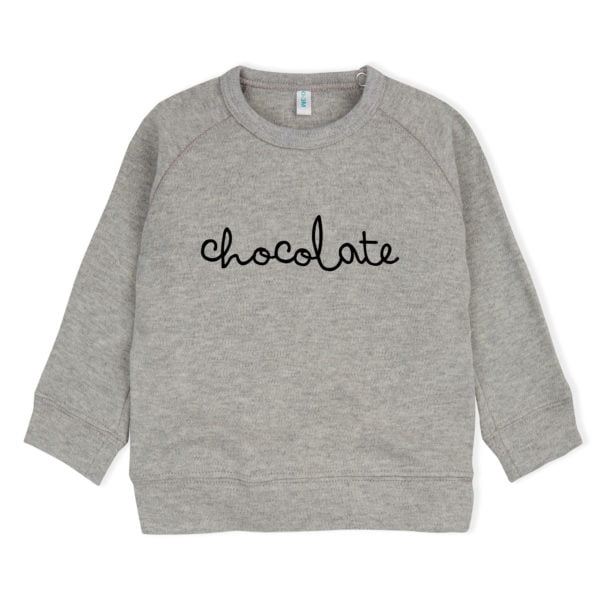 sweatshirt chocolate grey