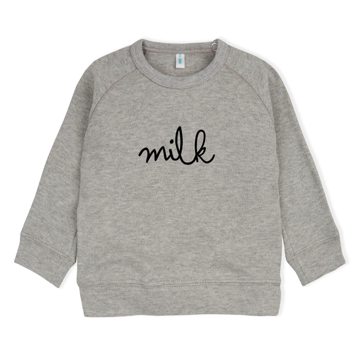 sweatshirt milk grey
