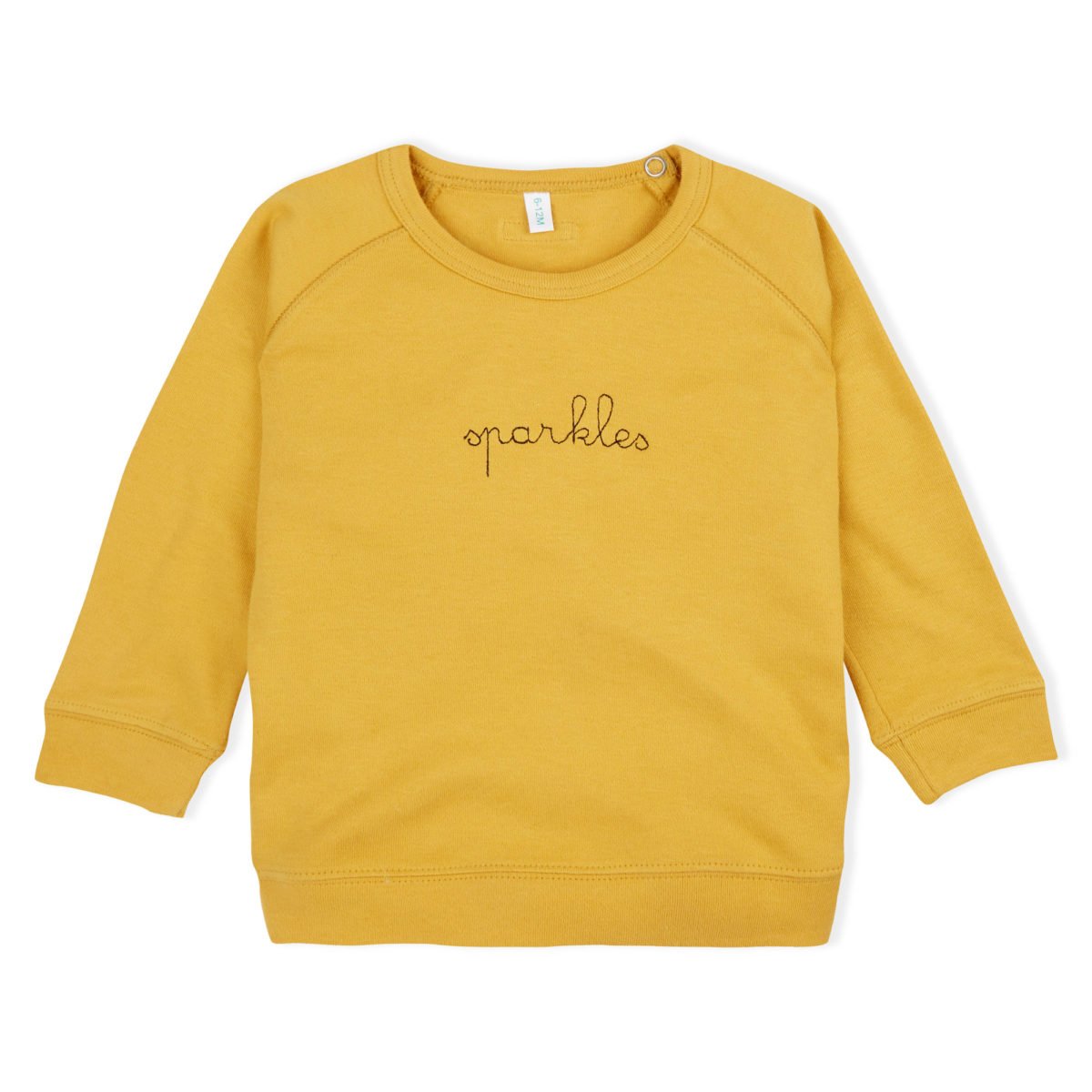 sweatshirt sparkles mustard
