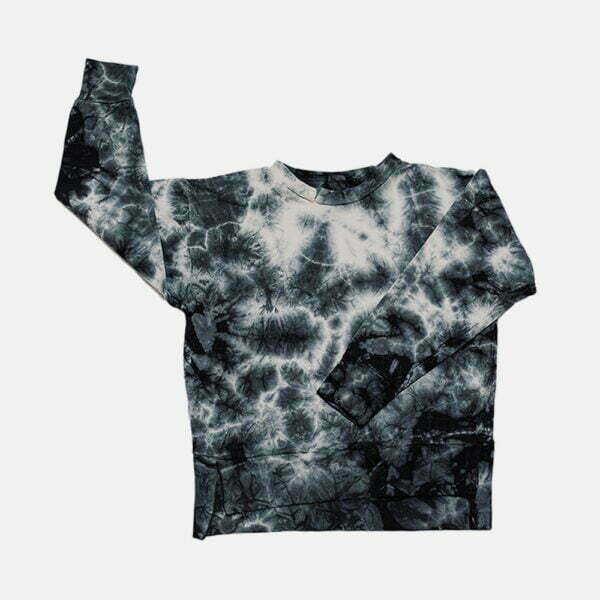 tiedye sweatshirt graphite
