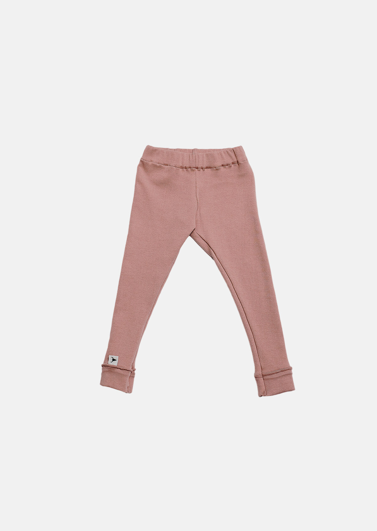 BOOSO różowe simple legginsy