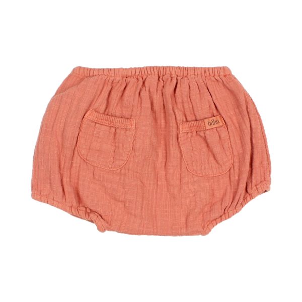 BB DOBLE GAUZE BLOOMER TERRACOTA BACK