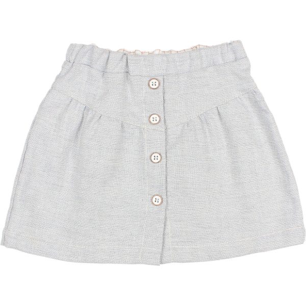 TWILL LINEN SKIRT JEANS