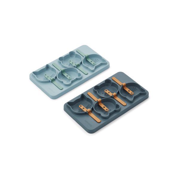 Manfred ice pop Tableware LW  Classic whale blue multi mix