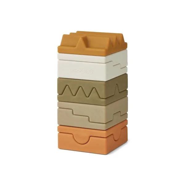 Morgan stacking tower Toys LW  Khaki multi mix