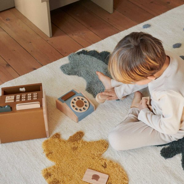 Selma classic phone Toys wood LW  Blue fog multi mix
