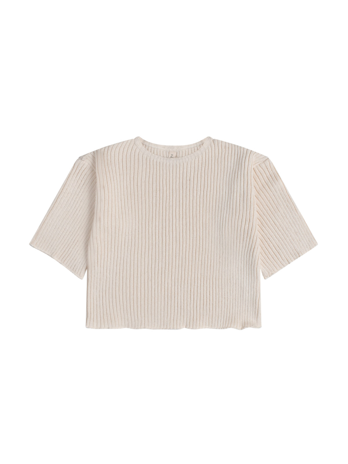 Oat Knitted Top  scaled