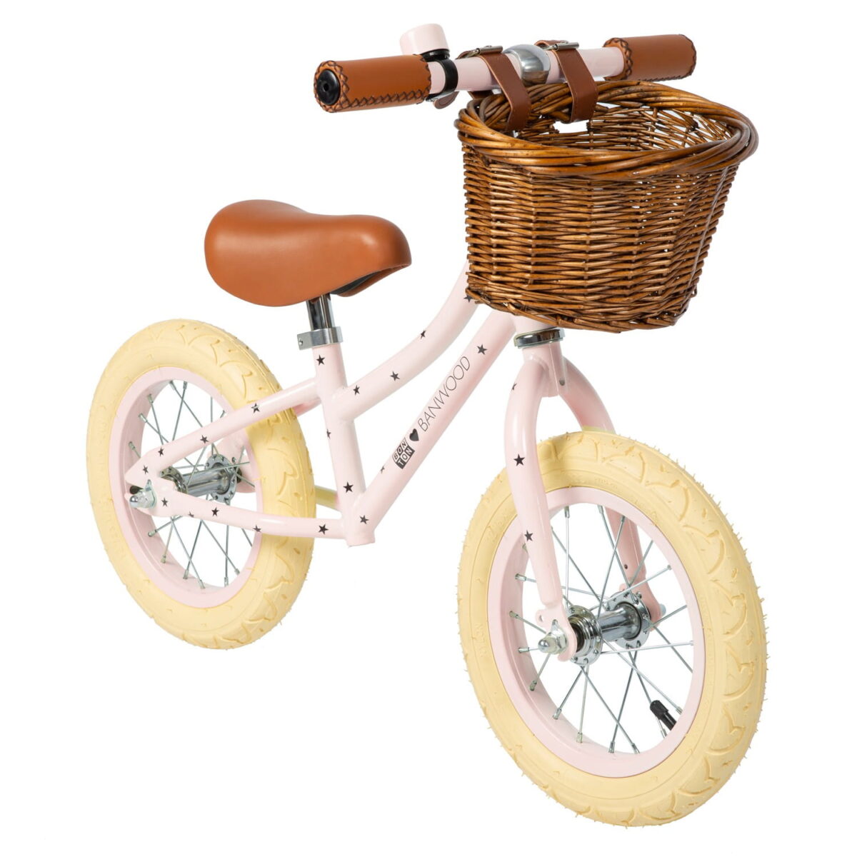 rowerek biegowy banwood bonton pink