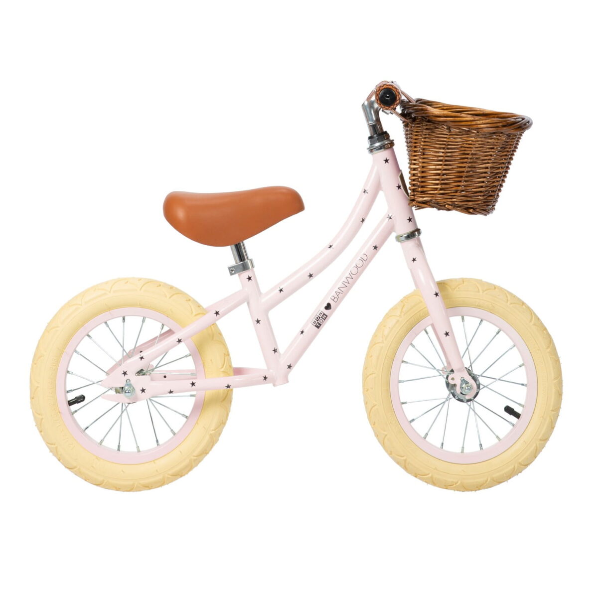 rowerek biegowy banwood bonton pink