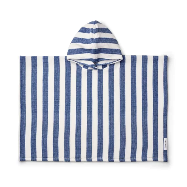 Liewood Ponczo Paco Blue Stripe