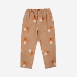 BOBO CHOSES spodnie chino Mr. Mushroom all over