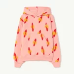 THE ANIMALS OBSERVATORY bluza z kapturem Pink Saturn