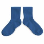 COLLEGIEN skarpetki szafirowe Bleu Saphir