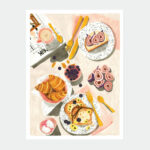 ALL THE WAYS TO SAY duży plakat Brunch