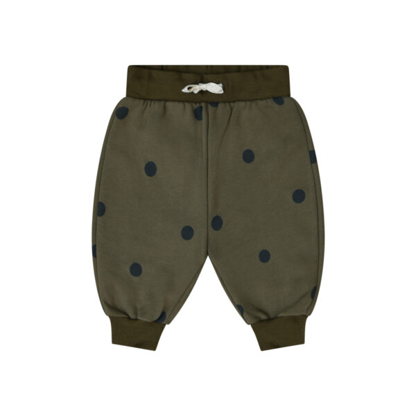 ORGANIC ZOO spodnie Olive dots
