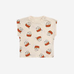 BOBO CHOSES niemowlęca koszulka Play the Drum all over