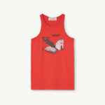 The Animals Observatory tank top czerwony Worm