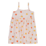 TINY COTTONS Sukienka Hearts Stars