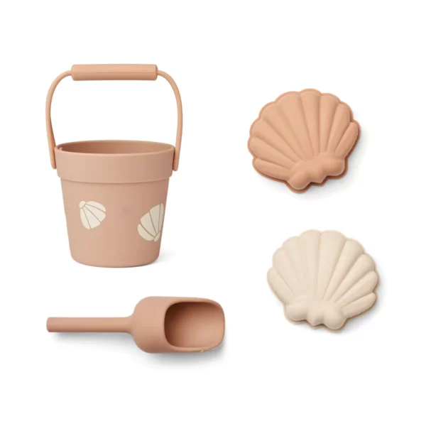 LIEWOOD zestaw plażowy Kit Mini Shell Pale Tuscany
