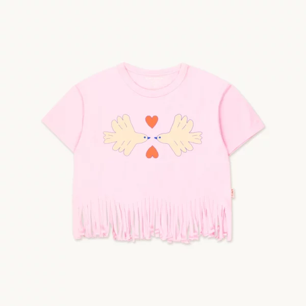 TINY COTTONS koszulka Doves Light Pink