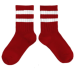 COLLEGIEN skarpetki Nico czerwone Rouge Carmin