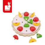 JANOD drewniany zestaw moja pierwsza owocowa tarta 2+