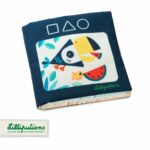 LILLIPUTIENS miękka książeczka edukacyjna do nauki kształtów 18m+